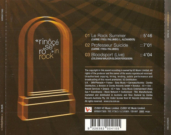 Rinôçérôse : In Rock (CD, EP)