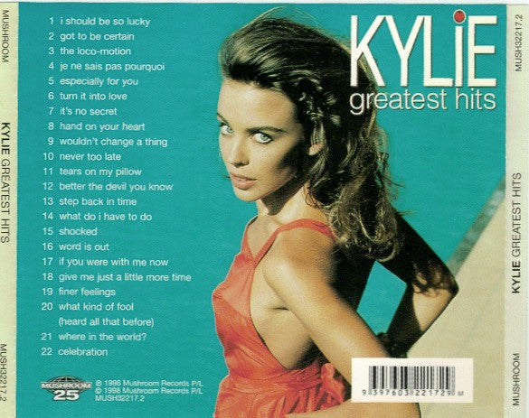 Kylie Minogue : Greatest Hits (CD, Comp, MP, RE)