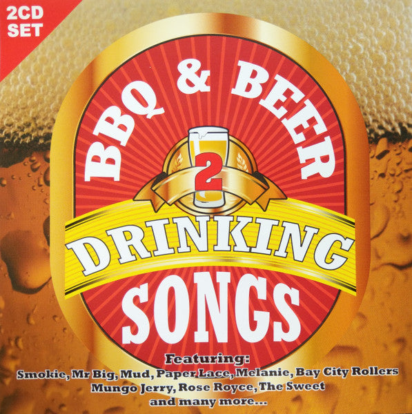 Various : BBQ And Beer Drinking Songs 2 (2xCD, Comp)