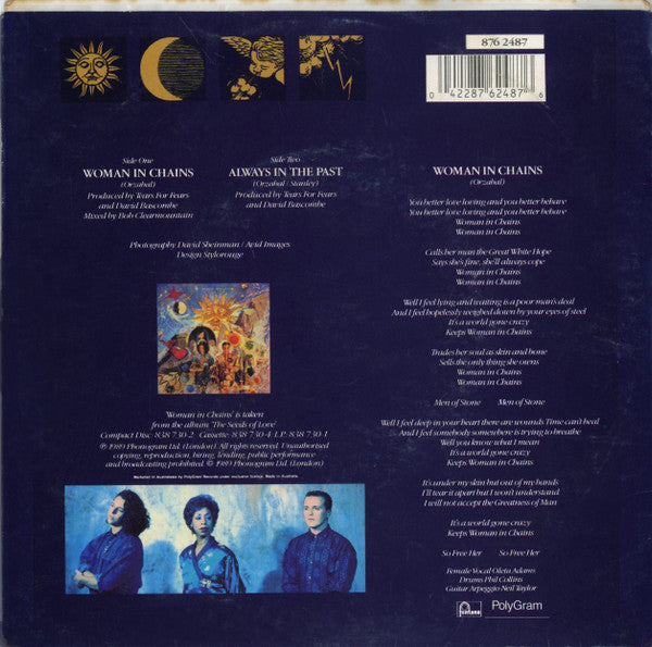 Tears For Fears : Woman In Chains (7", Single)