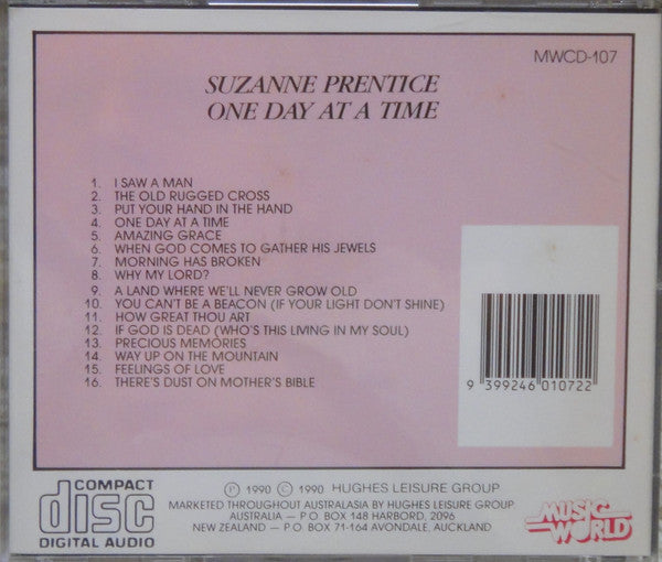 Suzanne Prentice : One Day At A Time (CD, Album)