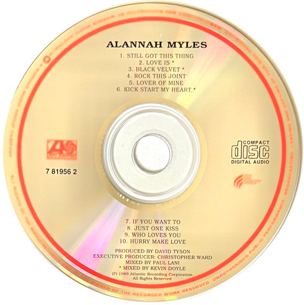 Alannah Myles : Alannah Myles (CD, Album, RE)