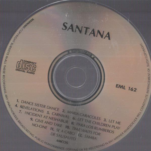 Santana : Santana (CD, Comp)