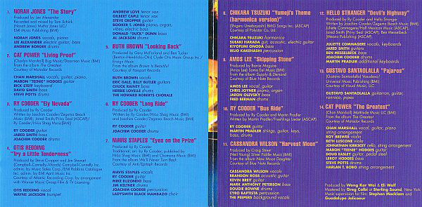 Various : My Blueberry Nights (Music From The Motion Picture) (CD, Comp, Jew)