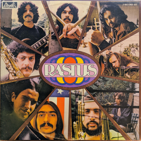 Rastus : Rastus (2xLP, Album, Gat)