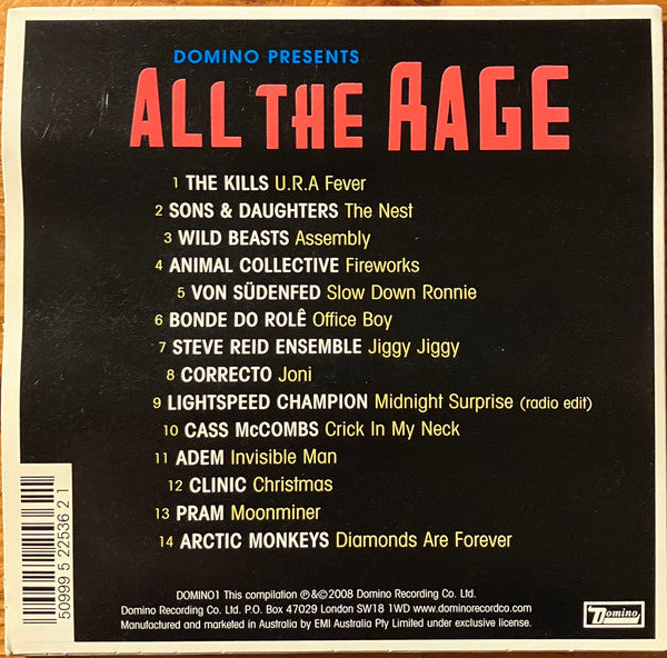 Various : All The Rage (CD, Comp)