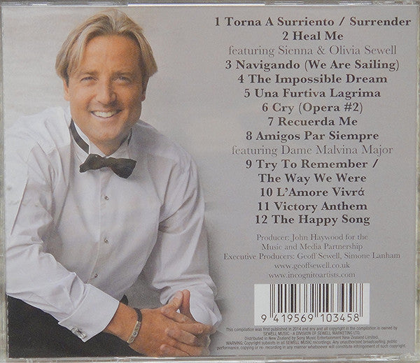 Geoff Sewell : Live, Love, Sing ! (CD, Album)
