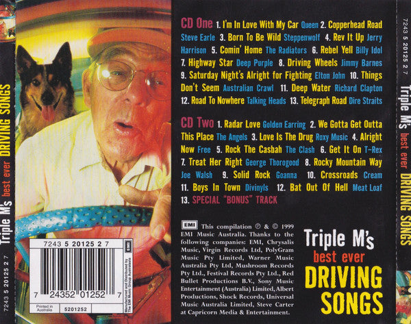 Various : Triple M's Best Ever Driving Songs (2xCD, Comp)