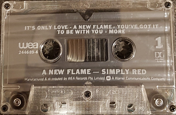 Simply Red : A New Flame (Cass, Album)