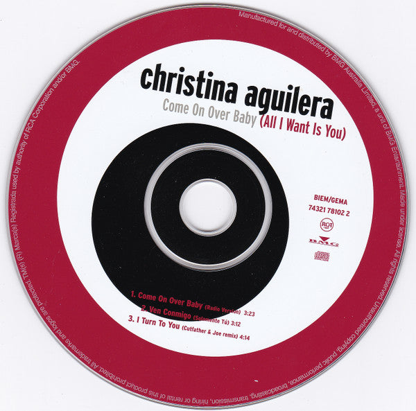 Christina Aguilera : Come On Over Baby (All I Want Is You) (CD, Single)