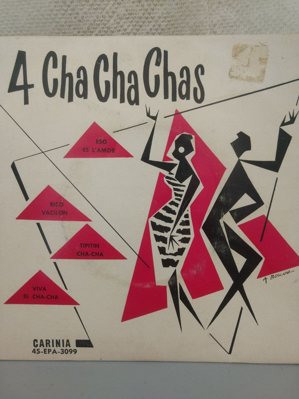 Laguestra And His Cha-Cha-Cha's, Nino Impallomeni And His Cha-Cha's : 4 Cha Cha Chas (7", EP)
