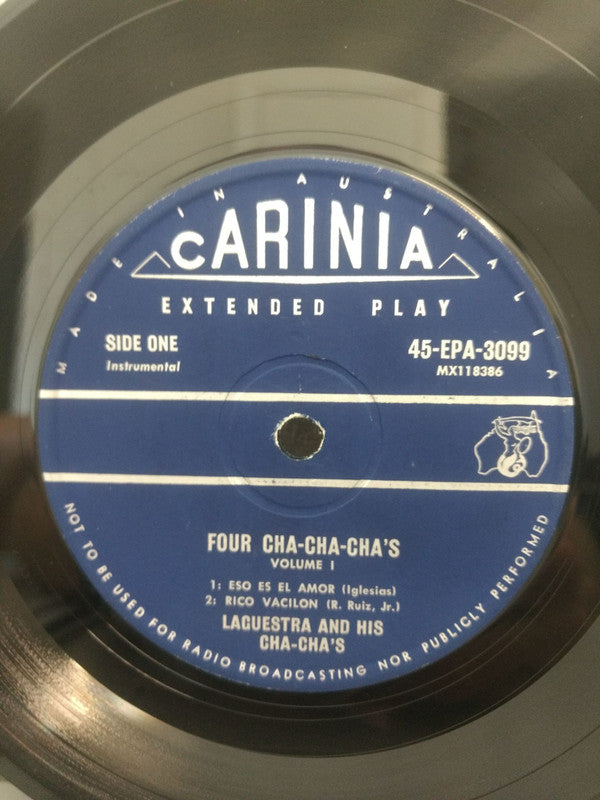 Laguestra And His Cha-Cha-Cha's, Nino Impallomeni And His Cha-Cha's : 4 Cha Cha Chas (7", EP)
