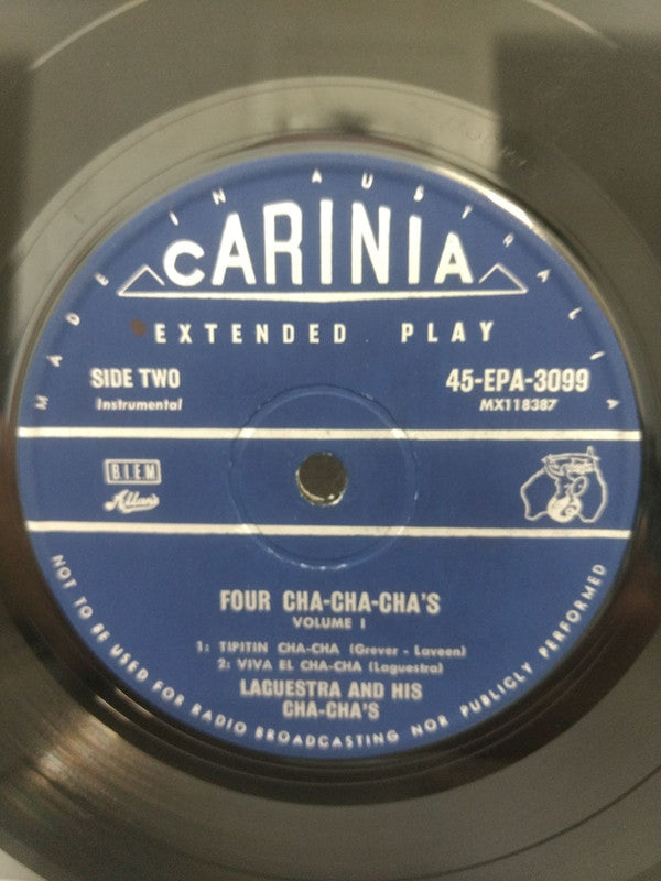 Laguestra And His Cha-Cha-Cha's, Nino Impallomeni And His Cha-Cha's : 4 Cha Cha Chas (7", EP)
