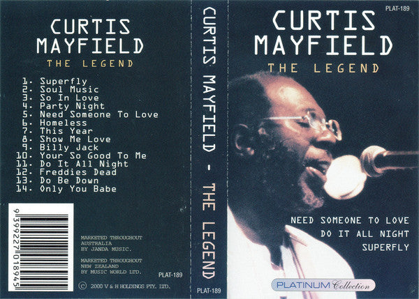 Curtis Mayfield : The Legend (Cass, Comp)