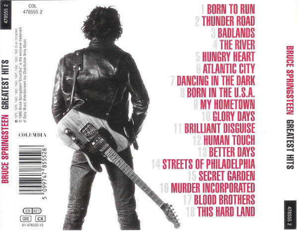 Bruce Springsteen : Greatest Hits (CD, Comp)