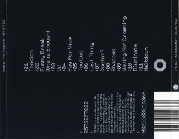 Orbital : The Altogether (CD, Album)