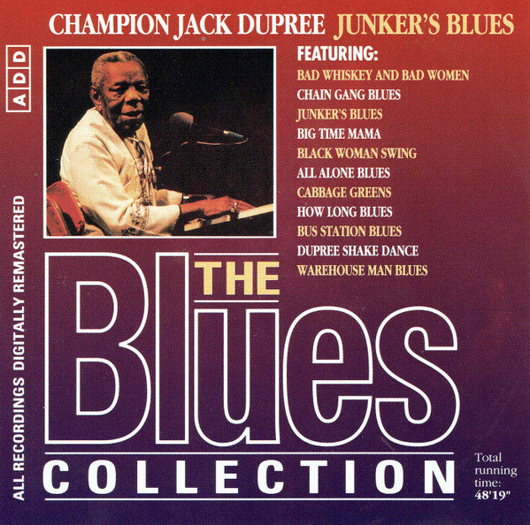 Champion Jack Dupree : Junker's Blues (CD, Comp, RM)