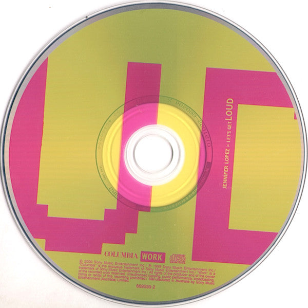 Jennifer Lopez : Let's Get Loud (CD, Single)