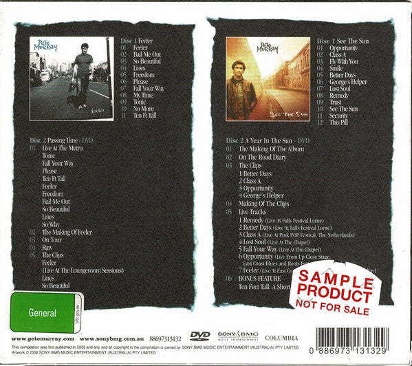 Pete Murray : The Collector's Pack (CD, Album, RE + DVD, Comp, RE + CD, Album, RE + DV)