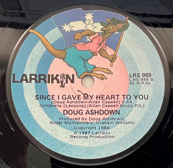 Doug Ashdown : She Can't Keep Still (7", Single)