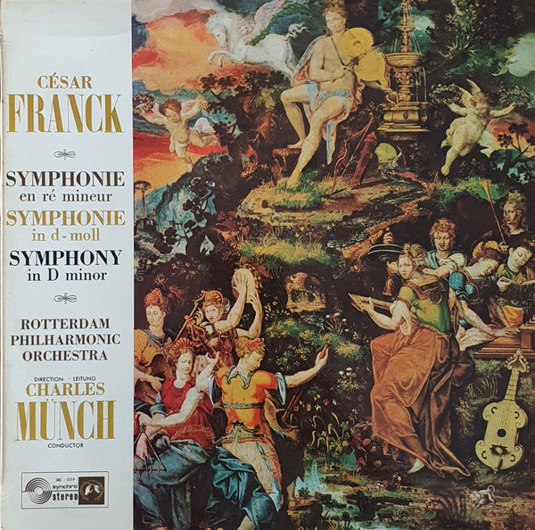 César Franck - Charles Munch Conducting The Rotterdam Philharmonic Orchestra* : Symphony In D Minor (LP, Album)