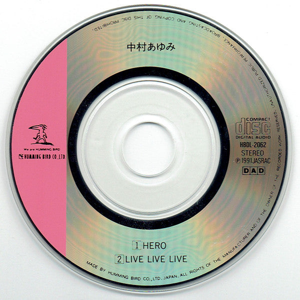 Ayumi Nakamura & The Midnight Kids : Hero (CD, Mini, Single)