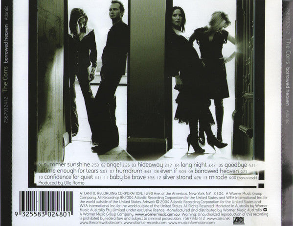 The Corrs : Borrowed Heaven (CD, Album)