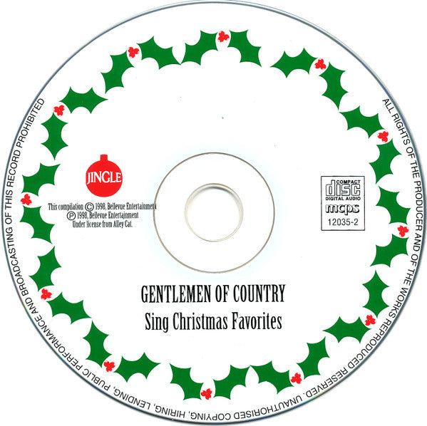 Various : Gentlemen Of Country Sings Christmas Favorites (CD, Comp)