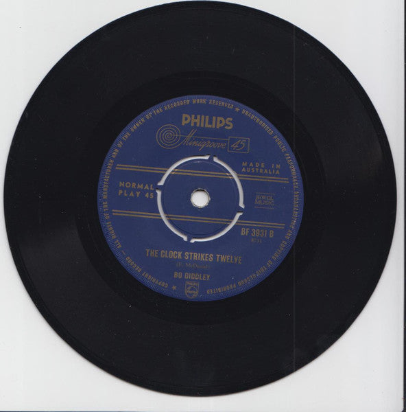 Bo Diddley : Say Man / The Clock Strikes Twelve (7", Single)
