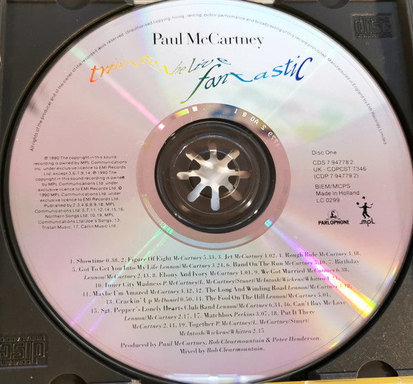 Paul McCartney : Tripping The Live Fantastic (2xCD, Album)