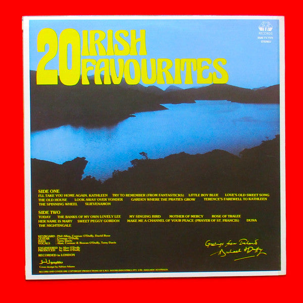 Michael O'Duffy : 20 Irish Favourites (LP, Comp)