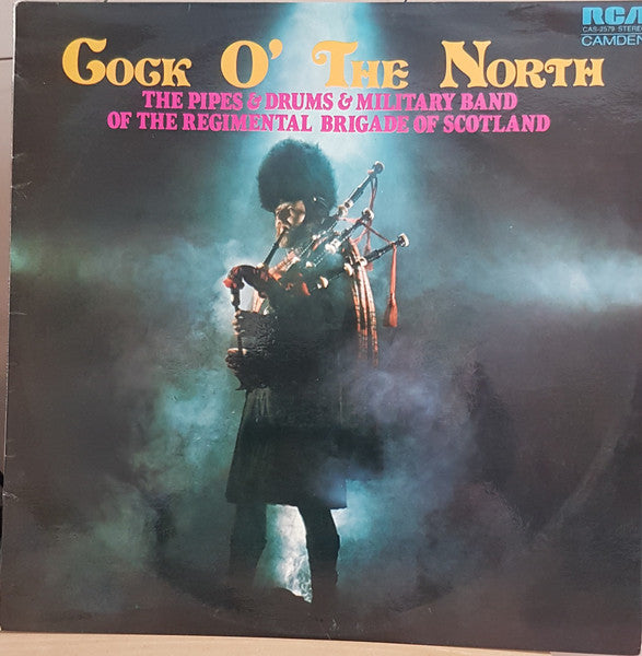 The Pipes And Drums And Military Band Of The Regimental Brigade Of Scotland : Amazing Grace (LP, Album, RE)