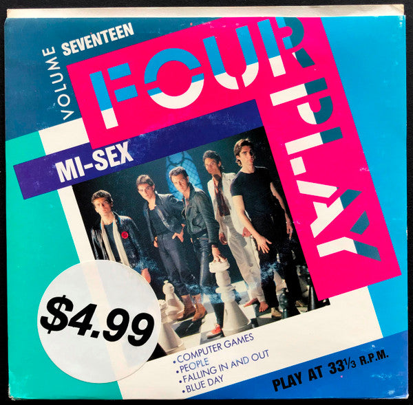 Mi-Sex : Four Play: Volume Seventeen (7", EP, Comp)
