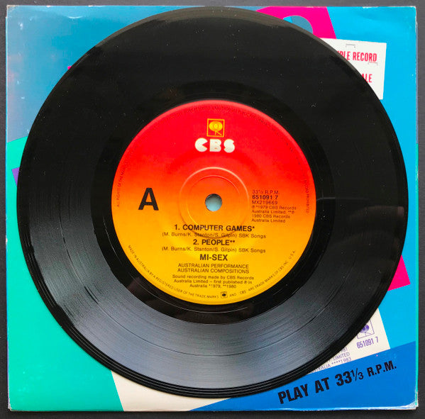 Mi-Sex : Four Play: Volume Seventeen (7", EP, Comp)