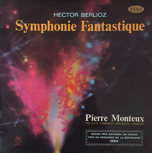 Hector Berlioz - NDR Sinfonieorchester, Pierre Monteux : Symphonie Fantastique (LP)