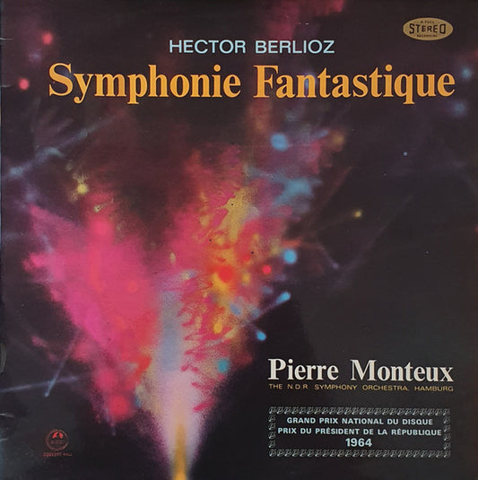 Hector Berlioz - NDR Sinfonieorchester, Pierre Monteux : Symphonie Fantastique (LP)