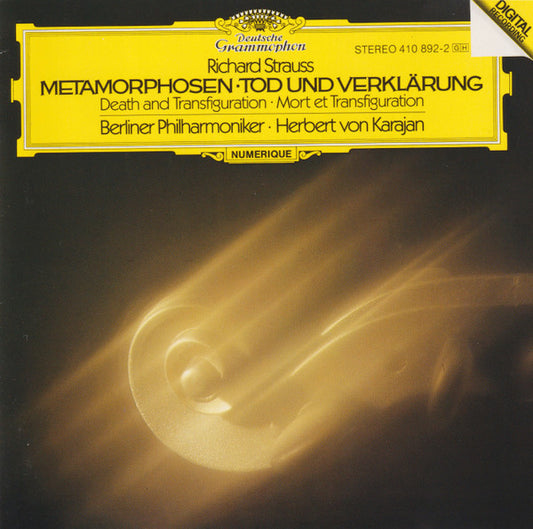Richard Strauss, Herbert von Karajan · Berliner Philharmoniker : Metamorphosen · Tod und Verklärung (CD, Album, RE)