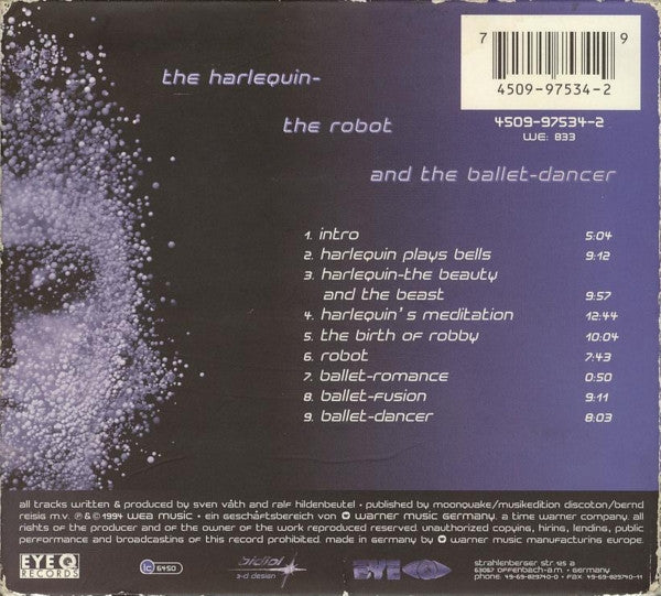 Sven Väth : The Harlequin - The Robot And The Ballet-Dancer (CD, Album, Dig)