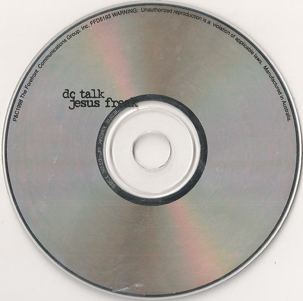 DC Talk : Jesus Freak (CD, Album, RE)