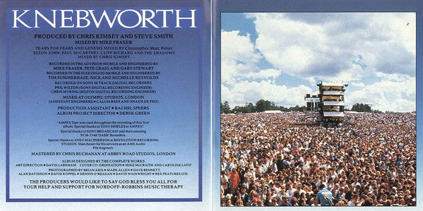 Various : Knebworth (2xCD, Comp)