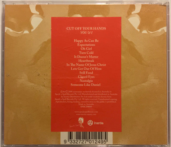 Cut Off Your Hands : You & I (CD, Album, Promo, Wat)