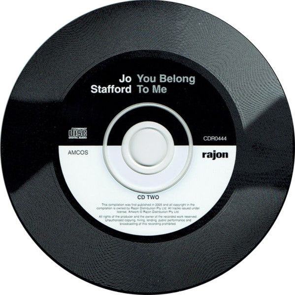 Jo Stafford : You Belong To Me (2xCD, Comp)
