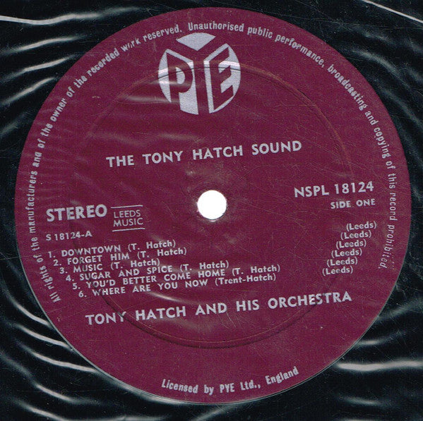 The Tony Hatch Sound : The Tony Hatch Sound (LP)