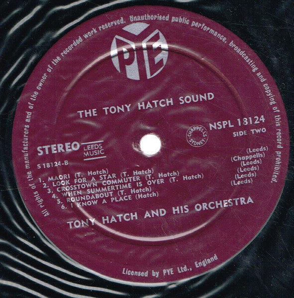 The Tony Hatch Sound : The Tony Hatch Sound (LP)