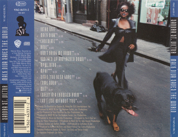 Sandra St. Victor : Mack Diva Saves The World (CD, Album)