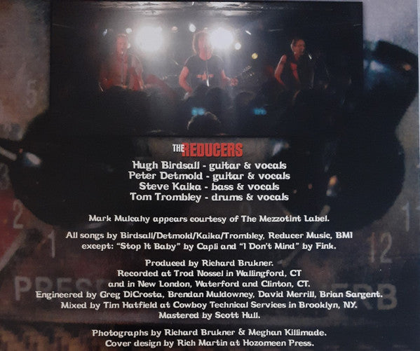 The Reducers : Guitars, Bass & Drums (CD, Album)