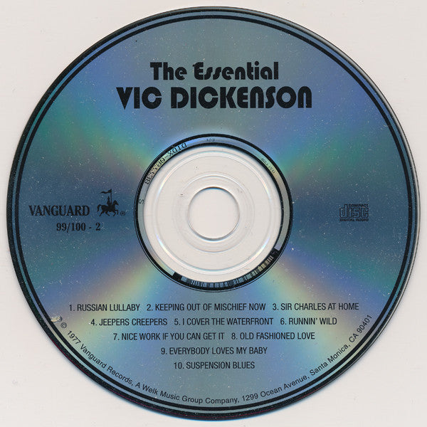 Vic Dickenson : The Essential Vic Dickenson (CD, Album, Comp, RE)