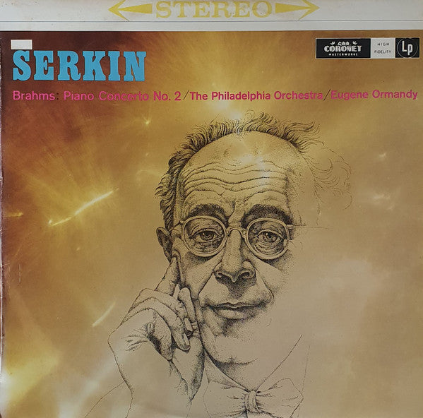 Rudolf Serkin - Johannes Brahms : The Philadelphia Orchestra / Eugene Ormandy : Piano Concerto No. 2 (LP)