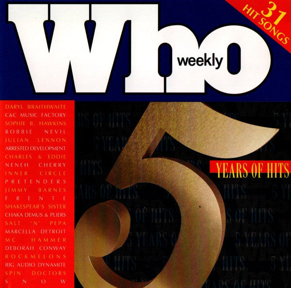 Various : Who Weekly 5 Years Of Hits (2xCD, Comp)