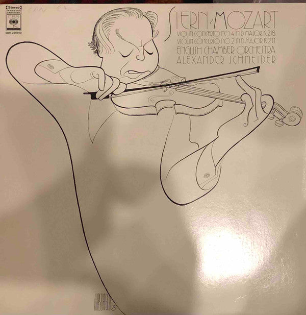 Mozart* / Stern*, English Chamber Orchestra, Alexander Schneider : Violin Concerto No 4 In D Major, K. 218 / Violin Concerto No 2 In D Major, K. 211 (LP)